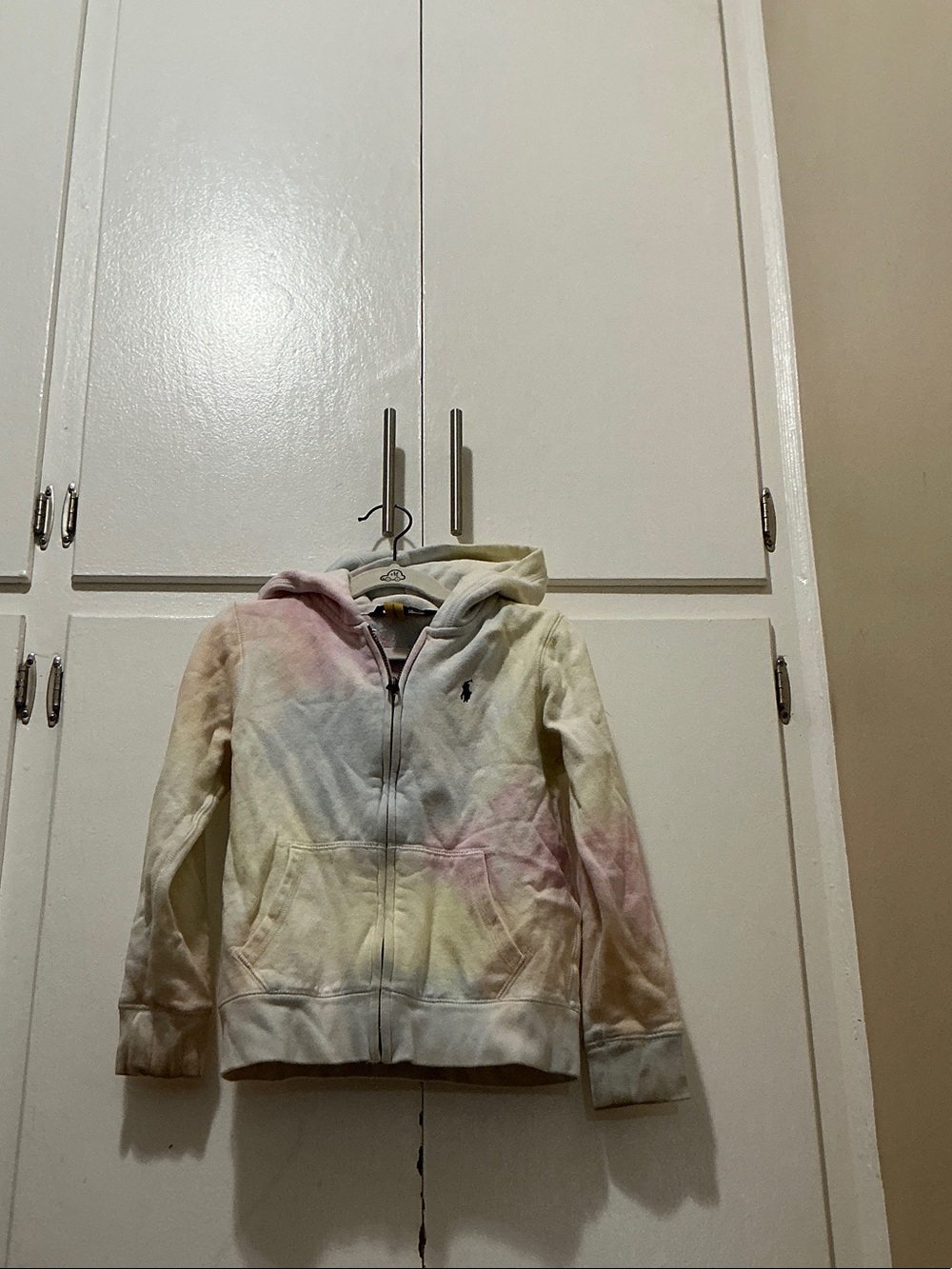 Polo by Ralph Lauren Kids Pastel Tie-Dye Zip Hoodie - Pink, Yellow, Blue